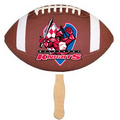 Handheld Football Shaped Fan